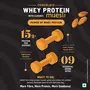 Bagrry's Whey Protein Muesli 750gm Pouch |15gm Protein Per Serve |Chocolate Flavour|Whole Oats & Californian Almonds|Breakfast Cereal|Protein Rich|Premium American Whey Muesli, 6 image