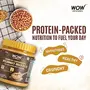 WOW Life Science - Peanut Butter with Super Seeds (Crunchy) - 500 gm | High Protein with 28g Protein per 100g | For Nutrition Rich Snacking - Weight Management Muscle Building and Healthy Lifestyle, 4 image