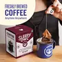 Sleepy Owl Dark Roast Ground Coffee Dip Bags | 10 Bags - Makes 10 Cups | Hot Brew - Have it as Black Coffee or With Milk | 5 Min Brew - No Equipment Needed | Travel Pack | Medium Roast | 100% Arabica, 3 image
