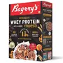 Bagrry's Whey Protein Muesli 500gm Box |15gm Protein Per Serve |Chocolate Flavour|Whole Oats & Californian Almonds|Breakfast Cereal|Protein Rich|Premium American Whey Muesli, 4 image
