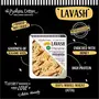 The Baker's Dozen 100% Wholewheat Lavash | Baked Not Fried | Crunchy Flatbread topped with Black and White Sesame Seeds | Preservative-free & No Maida | Pack of 1, 4 image