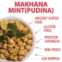 Bagrry's Makhana Foxnut 100gm Jar | Mint & Pudhina Flavour | Gluten Free | Non-Fried | Air Popped | Healthy Super Food | Calcium Rich, 4 image