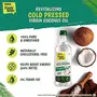 Tata Simply Better Pure and Unrefined Cold Pressed Virgin Coconut Oil Naturally Cholesterol Free Coconut Oil with Rich Aroma & Flavour of Real Coconuts Can Be Used in Daily Cooking Multipurpose Usage A1 Grade Coconuts Purity in Every Drop 1L, 3 image
