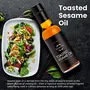 Sprig Toasted Sesame Oil |100% Natural | No artificial colours flavor additives or preservatives | Vegan Kosher Gluten free |Liquid Seasoning| Premium Finishing Oil |For Sauteing & Finishing| Enjoy with Noodles Salads Stir-fries Sauces Marinades | 125 g, 6 image