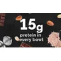 Bagrry's Whey Protein Muesli 500gm Box |15gm Protein Per Serve |Chocolate Flavour|Whole Oats & Californian Almonds|Breakfast Cereal|Protein Rich|Premium American Whey Muesli, 2 image