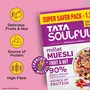 Tata Soulfull Millet Muesli | Fruit & Nut | With 25% Crunchy Millets | 90% Whole Grains | Source of Protein |33% Extra^ | Super Saver Pack - 1.2 kg*, 5 image