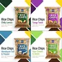 Wholegrain Rice Chips  Wholegrain Brown Rice High Fibre Healthy Snacks Not Baked Not Fried 50g X 4 Pack -200g Sour Cream & Onion Tangy Twist Chillie Lemon & Himalayan Salt & Black Pepper, 2 image
