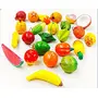 karru Krafft Terracotta 24 Pieces Fruit Set for Children Toy Indian Toy