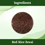 5000 B.C. Red Rice Sevai/Vermicelli (Zero Maida | Preservative Free | Vegan) (Pack of 3) Each 180 g, 3 image