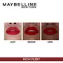 Maybelline New york creamy mattes lipstick combo pack (Rich Rubby and Divine Wine), 5 image