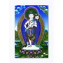 THANGKA PAINTING Thangka Canvas Painting | Dancing Lord Avalokiteshvara | Buddhism Art| Traditional Art Painting for Home dcor|Size - 13X9 Inches.h411