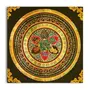 THANGKA PAINTING Mandala Art Canvas Painting | Golden Mandala | Traditional Art Unframed painting for Home dcor|size - 24X24 Inches.p7