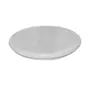 RAJASTHANI PUPPETS White Marble Chakla/Marble Roti Maker/Phulka Maker/Marble Ring Base Rolling Board Size 9 Inch