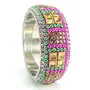 LAC BANGLES Multicolor Lac Lac Kadaaa Bracelet for Women & Girls