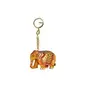 WOOD CRAFTS OF RAJASTHAN Wooden Traditional Hand Painted Elephant Handmade Keychain|Best Gift for Home Dcor Living Room Study | Secure Your car Bike Scooter Locker Wardrobe Home and Office Keys
