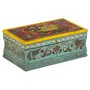 WOOD CRAFTS OF RAJASTHAN Wooden Decorative Box (24 cm x 12 cm x 30 cm KE19)