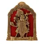 CHURU SILVERWARE Handicraft Shri Nath Ji Idol Color Gold