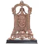CHURU SILVERWARE Handicraft God Tirupati Balaji Sri Venkateswara Idol (30 cm x 9 cm x 40 cm Brown) Metal