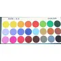 Plain Colored 160 Round Bindis Pack Indian Bindis Body Stickers Art Indian Body Art Polka Dots Bindi/Big Round Bindi Stickers Bindi Packs