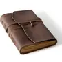 Leather Diary Brown Pages