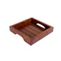 SAHARANPUR HANDICRAFTS :- Wooden Tray Serving Tray Antique Decorative & Kitchen Used Tray
