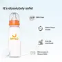 Mylo Essentials Baby Feeding Bottle (125ml + 250ml) for New Born Baby | Anti Colic & BPA Free Feeding Bottles | Feels Natural Baby Bottle | Easy Flow Neck Design- Pink + Zesty Orange, 6 image
