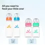 Mylo Essentials Baby Feeding Bottle (250ml) for New Born Baby | Anti Colic & BPA Free Feeding Bottles | Feels Natural Baby Bottle | Easy Flow Neck Design- Zesty Orange, 7 image