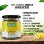Refresh Lemon Pickle 200 gm Homemade Taste Nimbu Ka Achaar | It is Sweet Tangy and a bit Spicy, 5 image