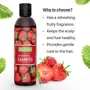 Refresh Strawberry Shampoo 200 ml Paraben Free Strawberry Fruit Shampoo For Healthy Scalp Suitable For All Hair Types, 5 image