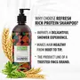 Refresh Rich Protein Shampoo 500 ml | Hydrolyzed Wheat Protein | Strengthens and Thickens Hair | For Men and Women, 5 image