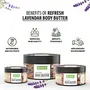 Refresh Lavender Body Butter 180 Gm | Enriched with Vitamin C | For Men & Women | Deeply Moisturizes Skin | 100% Vegan Paraben free, 5 image