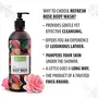 Refresh Rose Body Wash (500 ML) Helps to Hydrate the Skin | Enriched with Vitamin E | Body Cleanser for Dry Skin | For Men & Women, 6 image