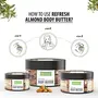 Refresh Almond Body Butter 180 Gm | Enriched with Vitamin E | For Men & Women | Deeply Moisturizes Skin | 100% Vegan Paraben free, 7 image