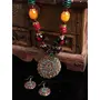 Shining Diva Fashion Latest Stylish Traditional Tibetan Pendant Necklace Jewellery Set for Women (13208s), One, Metal, No Gemstone, 3 image