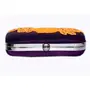 Amerie Fashions Premium Women's Hand Embroidered Purple Floral Clutch Purse, Purple, M, 3 image