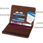 XAMILE Passport Holder Cover PU Leather RFID Travel Wallet Case Organiser Accessories Indian Passport Cover for Passport, Business Cards, Credit Cards, Boarding Passes, Dark Brown, S, Casual, 2 image