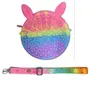 ZOKCY® (Pack of 1 Pcs Pop Purse Cross Body/Pop Purse for Girls With chain/Stylish Cross Body pop purse/Push Bubbles Pop Fidget Purse for Girl/Pop It Fidget Toy Shoulder Bag With (Rainbow) Color,, 2 image