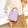 Diva Dale Box Clutch Satchel Party-Wear Casual Sling Bag For Women, Lavender, 7 image
