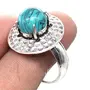 RidVik Santa Rosa Turquoise Gemstone Fashion Jewelry Handmade Ring 9 US RIN-4780, Gemstone, Turquoise (Colored Gemstone), 4 image