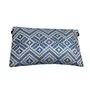 INDIACRAFT Jaipur Handmade Jacqured Cotton Clutches For Womens And Girls., Sky Blue, 4 image
