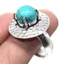RidVik Santa Rosa Turquoise Gemstone Fashion Jewelry Handmade Ring 9 US RIN-4780, Gemstone, Turquoise (Colored Gemstone), 5 image