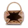 KAAM KAAJ Designer Golden Polti Bag Ethnic Purse Womens/Girls's Handbag for Party, Casual, Bridal Clutch, Gold, 6 image