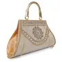NORVE clutch bag stylish clutch handbag latest clutch handbag trending clutch handbag top clutch handbag clutch handbag, GOLDEN, 3 image