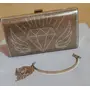 KAVYANSH CREATIONS Luxury Women's Sparkling Clutch Purse Elegant Glitter Evening Bags Bling Evening Handbag for Wedding/Party/Birthday/Kitty party Etc., Golden, 5 image