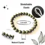 PRAYOSHACRYSTALS Pyrite Bracelet 8 mm Stone Bracelet for Reiki Healing and Crystal Healing Stones Crystal Energized Stone AAA Bracelet with Certificate, Golden, 6.5 cm, Crystal, Pyrite Stone, 3 image