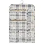 Kuber Industries Check Design Multi Utility Double Sided Hanging Document Organizer for Passport Aadhar, Voter Id, Pan Card With Hanger (Multicolor)-HS40KUBMART23983, 2 image