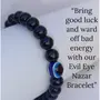 Evil Eye Bracelet for Women/men Set of, Nazariya Bracelet for Women, Black Thread/beads Bracelet, One Size, Stone, Evil eye, 2 image