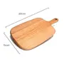 Neem Wooden Cutting Board Cooking Chopping Block Bread Board Serving Tray Wood Kitchen Utensils- Set of 3, 7 image