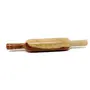 SAHARANPUR HANDICRAFTS Wooden Rolling Pin Wooden BelanWooden Rolling PIN RollerBelieve in Quality Wooden Rolling Pin, 2 image