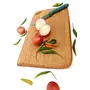 SAHARANPUR HANDICRAFTS Wooden Chopping Board for Kitchen Vegetables Meat & Fruits Chopper Kitchen Tool, 3 image